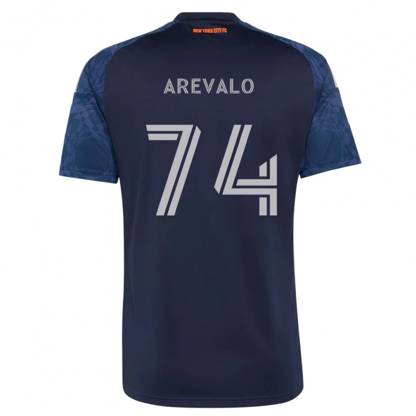 Danxen Dětské Ronny Arévalo #74 Tmavě Modrá Bílá Daleko Hráčské Dresy 2026/27 Dres