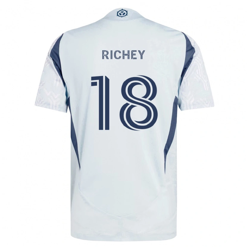 Danxen Dětské Spencer Richey #18 Modrá Šedá Bílá Daleko Hráčské Dresy 2026/27 Dres