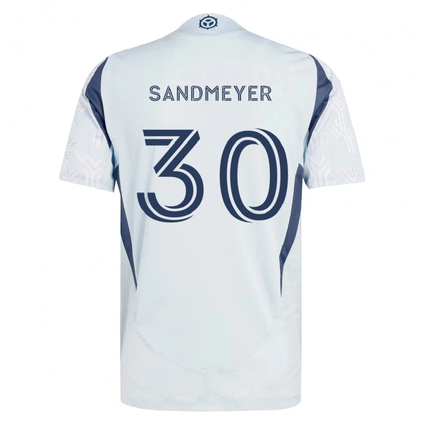 Danxen Dětské Jack Sandmeyer #30 Modrá Šedá Bílá Daleko Hráčské Dresy 2026/27 Dres