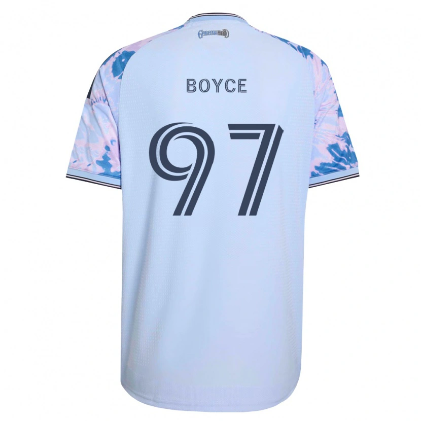 Danxen Dětské Warren Boyce #97 Královsky Modrá Bílá Černá Daleko Hráčské Dresy 2026/27 Dres