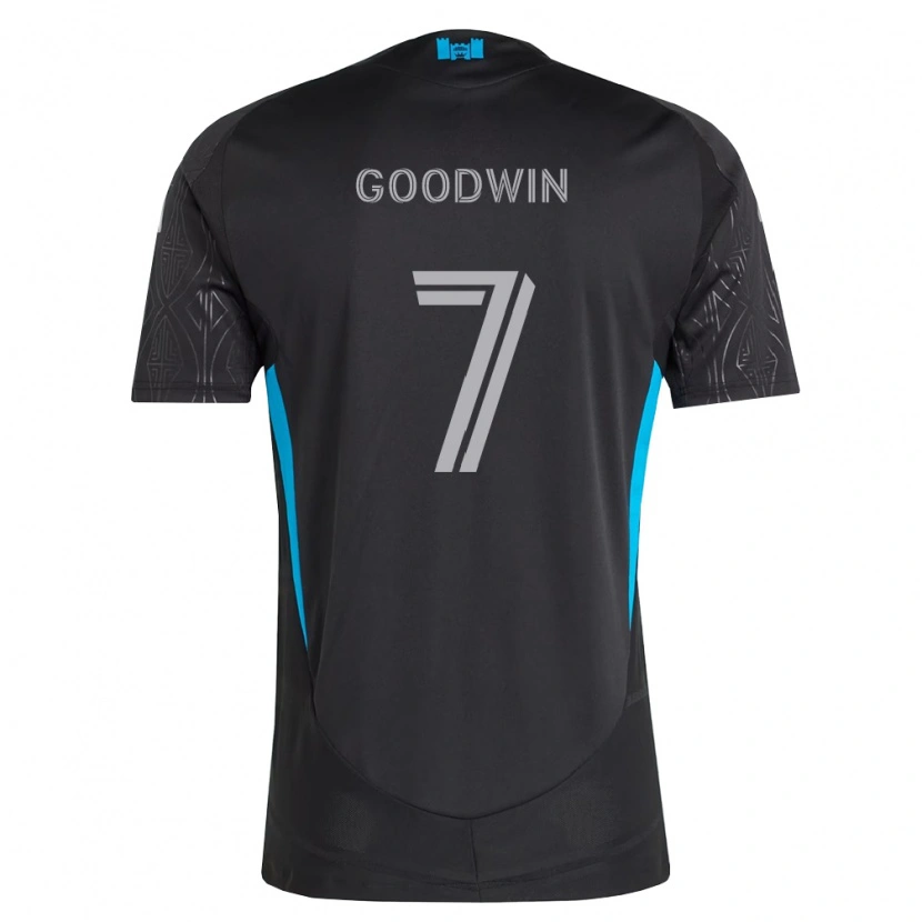 Danxen Dětské Archie Goodwin #7 Černá Bílá Nebesky Modrá Daleko Hráčské Dresy 2026/27 Dres