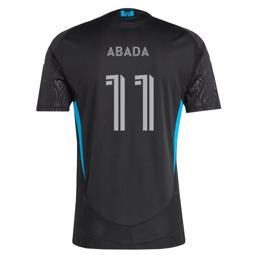 Danxen Dětské Liel Abada #11 Černá Bílá Nebesky Modrá Daleko Hráčské Dresy 2026/27 Dres