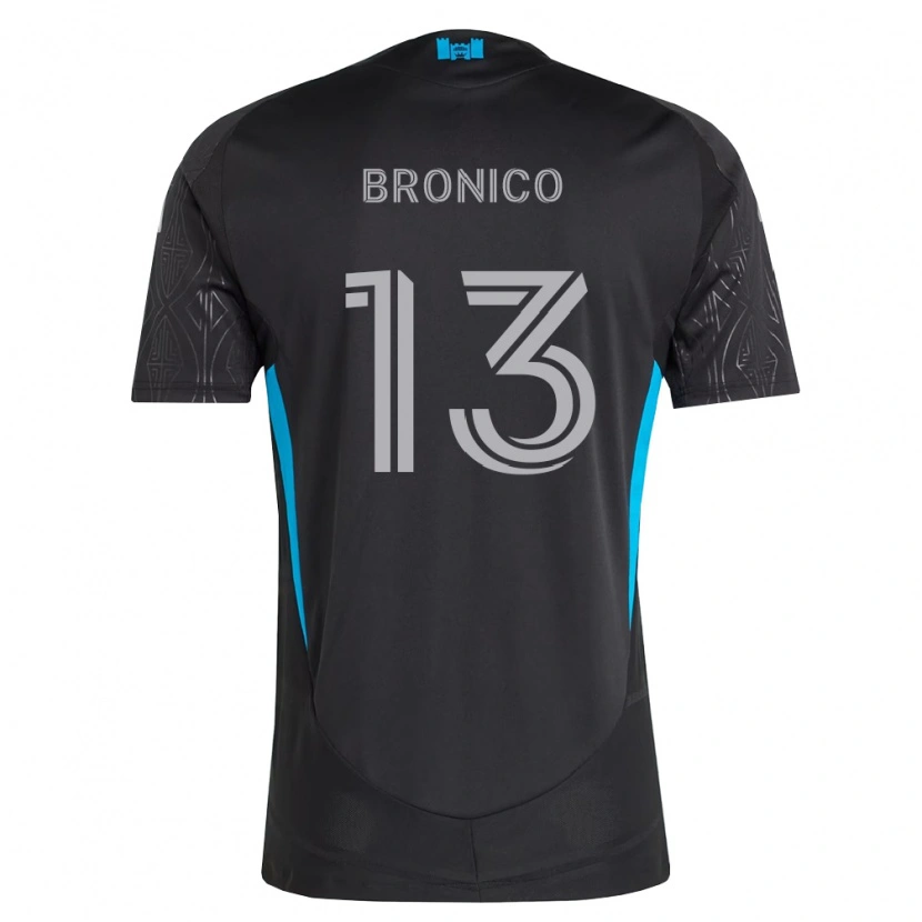 Danxen Dětské Brandt Bronico #13 Černá Bílá Nebesky Modrá Daleko Hráčské Dresy 2026/27 Dres