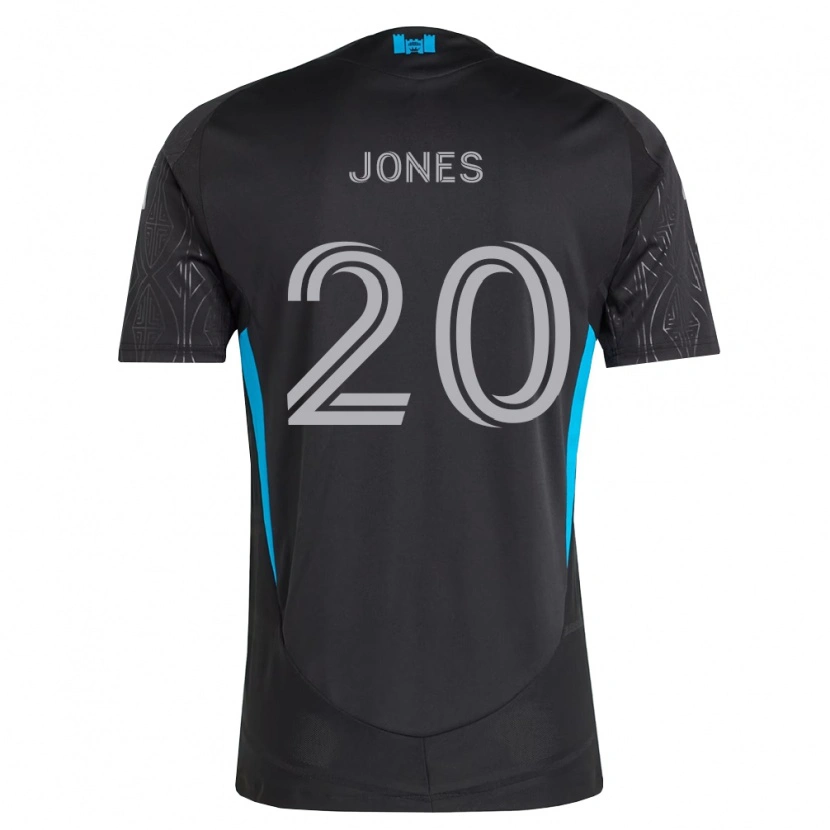 Danxen Dětské Derrick Jones #20 Černá Bílá Nebesky Modrá Daleko Hráčské Dresy 2026/27 Dres