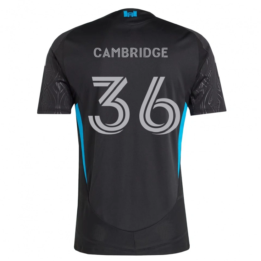 Danxen Dětské Brandon Cambridge #36 Černá Bílá Nebesky Modrá Daleko Hráčské Dresy 2026/27 Dres