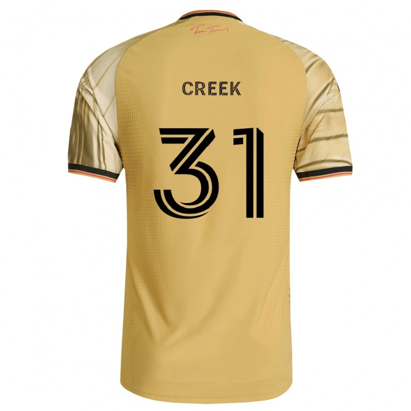 Danxen Dětské Michael Creek #31 Hnědá Žlutá Černá Daleko Hráčské Dresy 2026/27 Dres