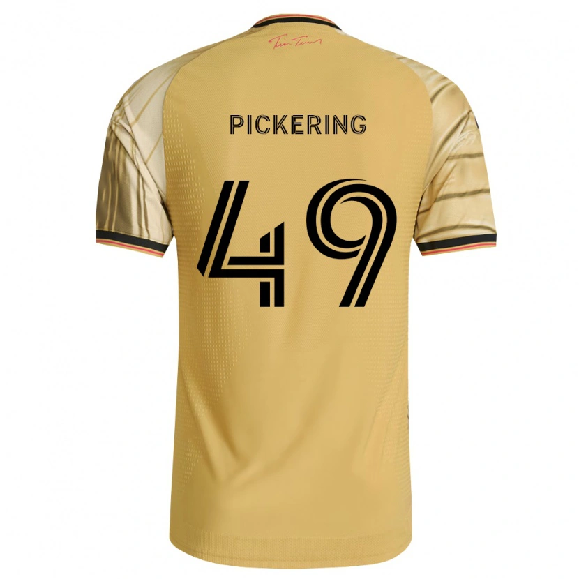 Danxen Dětské Nighte Pickering #49 Hnědá Žlutá Černá Daleko Hráčské Dresy 2026/27 Dres