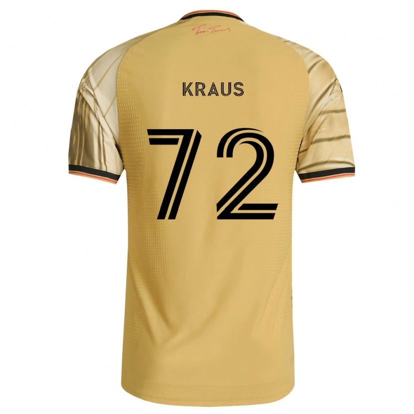 Danxen Dětské Kane Kraus #72 Hnědá Žlutá Černá Daleko Hráčské Dresy 2026/27 Dres