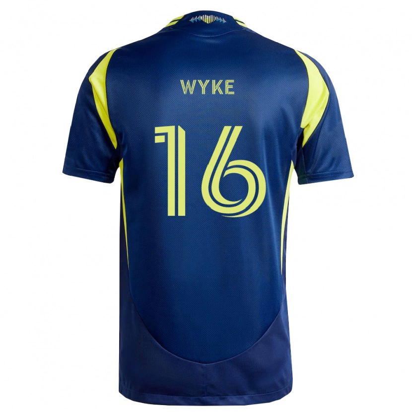 Danxen Dětské Laurence Wyke #16 Žlutá Tmavě Modrá Daleko Hráčské Dresy 2026/27 Dres
