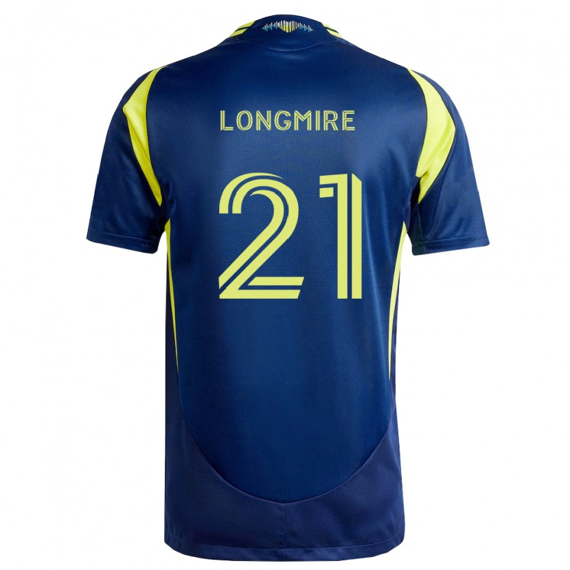 Danxen Dětské Ahmed Longmire #21 Žlutá Tmavě Modrá Daleko Hráčské Dresy 2026/27 Dres