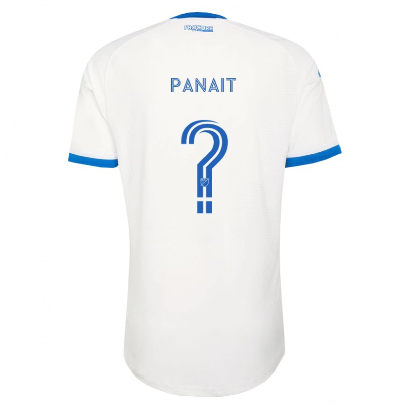 Danxen Dětské Daniel Panait #0 Nebesky Modrá Bílá Daleko Hráčské Dresy 2026/27 Dres
