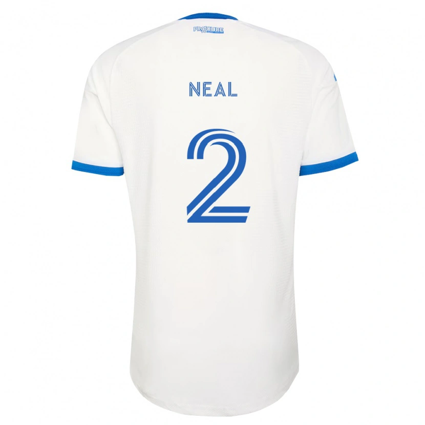 Danxen Dětské Jalen Neal #2 Nebesky Modrá Bílá Daleko Hráčské Dresy 2026/27 Dres