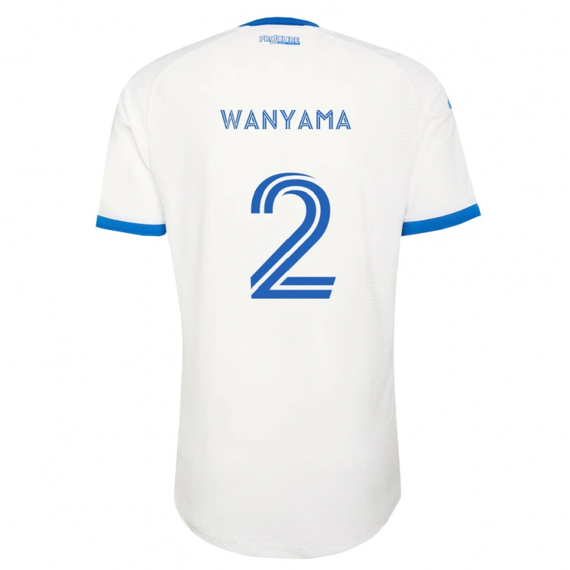 Danxen Dětské Victor Wanyama #2 Nebesky Modrá Bílá Daleko Hráčské Dresy 2026/27 Dres