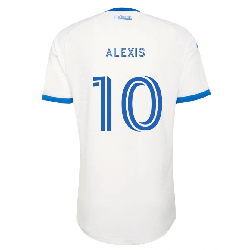 Danxen Dětské Alexis Sánchez #10 Nebesky Modrá Bílá Daleko Hráčské Dresy 2026/27 Dres