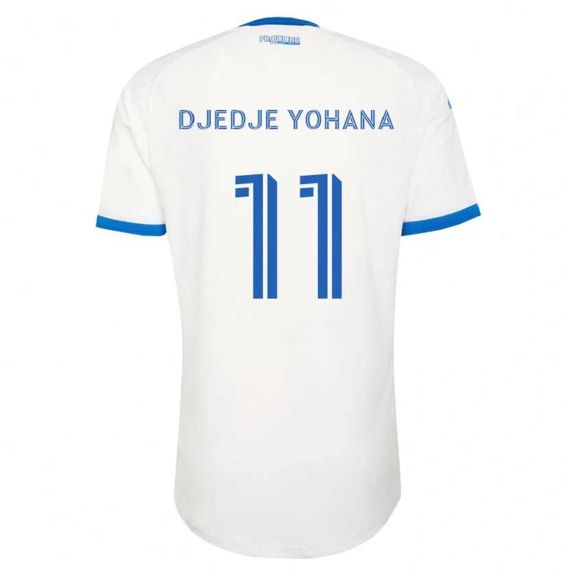 Danxen Dětské Kabie Djedje Yohana #11 Nebesky Modrá Bílá Daleko Hráčské Dresy 2026/27 Dres