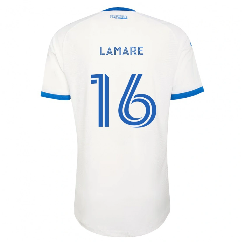 Danxen Dětské Samuel Lamare #16 Nebesky Modrá Bílá Daleko Hráčské Dresy 2026/27 Dres