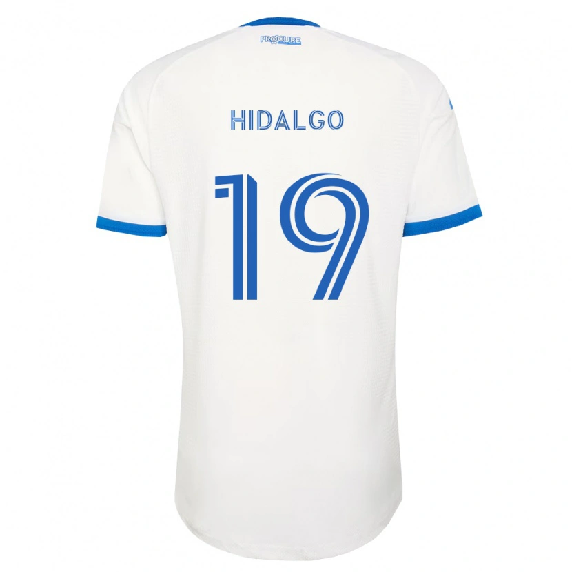 Danxen Dětské Bode Hidalgo #19 Nebesky Modrá Bílá Daleko Hráčské Dresy 2026/27 Dres