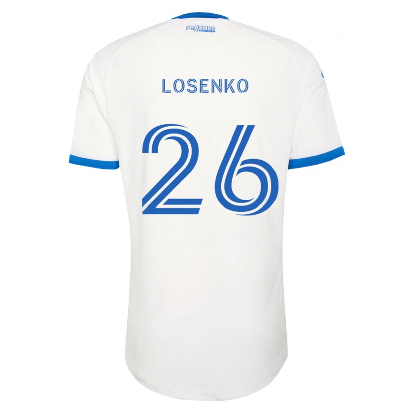 Danxen Dětské Ivan Losenko #26 Nebesky Modrá Bílá Daleko Hráčské Dresy 2026/27 Dres