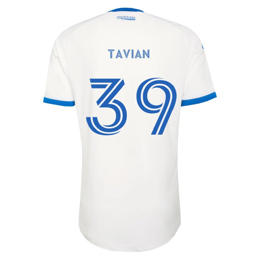 Danxen Dětské Vandendort Tavian #39 Nebesky Modrá Bílá Daleko Hráčské Dresy 2026/27 Dres
