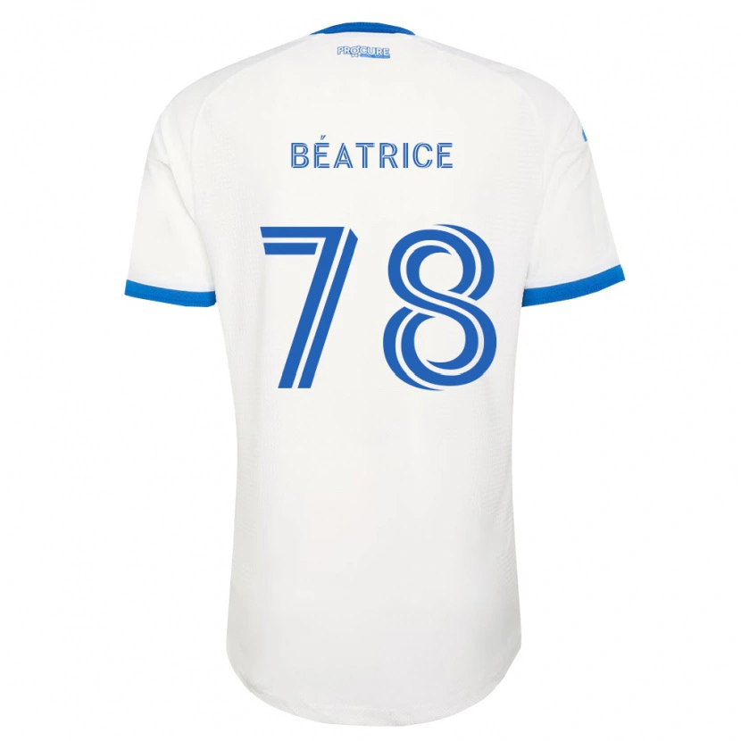 Danxen Dětské Forcier Béatrice #78 Nebesky Modrá Bílá Daleko Hráčské Dresy 2026/27 Dres