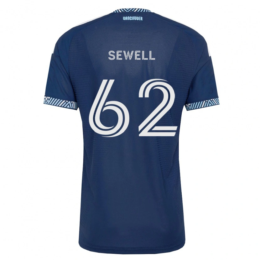 Danxen Dětské Ryder Sewell #62 Tmavě Modrá Bílá Daleko Hráčské Dresy 2026/27 Dres