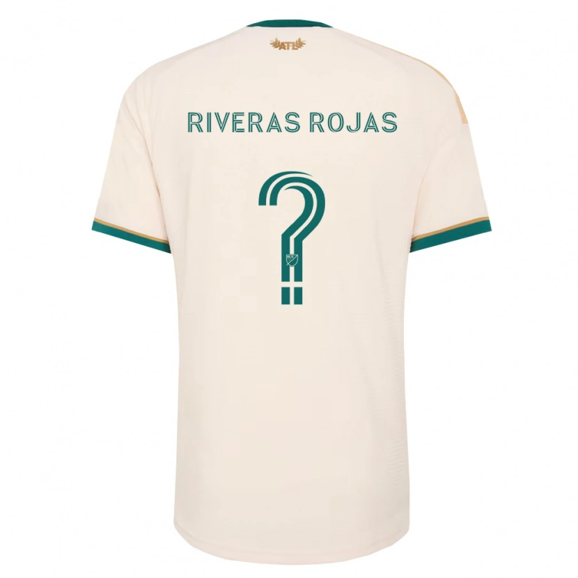 Danxen Dětské Gonzalo Riveras Rojas #0 Šampaňská Zelená Daleko Hráčské Dresy 2026/27 Dres