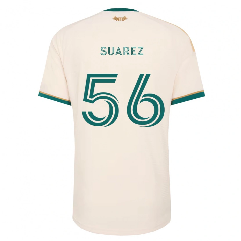 Danxen Dětské Ignacio Suarez #56 Šampaňská Zelená Daleko Hráčské Dresy 2026/27 Dres