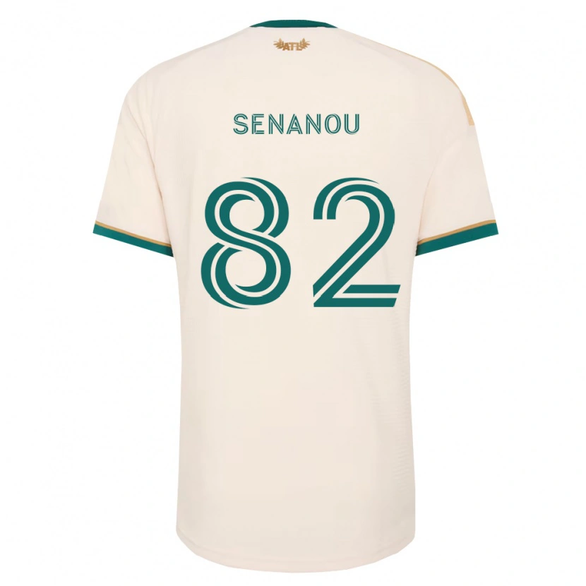 Danxen Dětské Matthew Senanou #82 Šampaňská Zelená Daleko Hráčské Dresy 2026/27 Dres