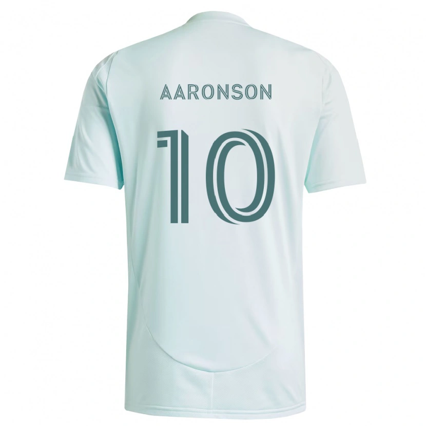 Danxen Dětské Paxten Aaronson #10 Bílá Světle Zelená Daleko Hráčské Dresy 2026/27 Dres