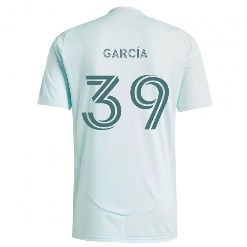 Danxen Dětské Luis García #39 Bílá Světle Zelená Daleko Hráčské Dresy 2026/27 Dres