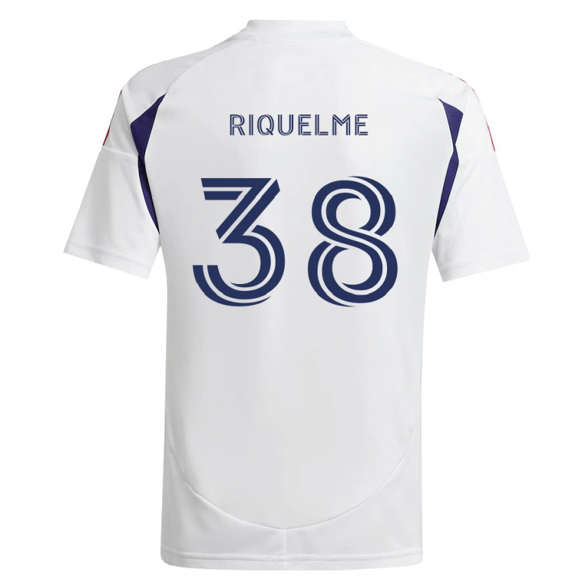 Danxen Dětské Antonio Riquelme #38 Královsky Modrá Červená Hnědá Daleko Hráčské Dresy 2026/27 Dres