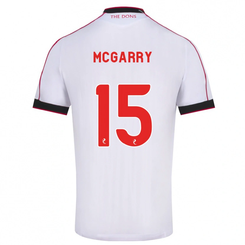 Danxen Dětské James Mcgarry #15 Černá Červená Bílá Daleko Hráčské Dresy 2026/27 Dres
