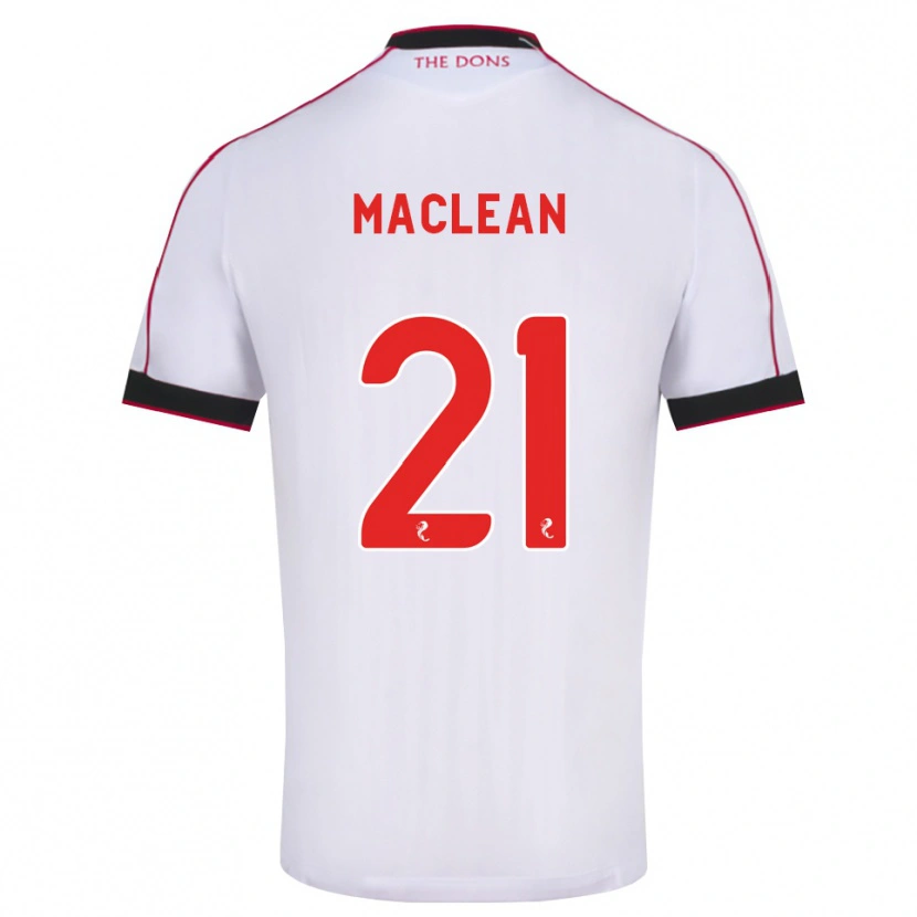 Danxen Dětské Miriam Maclean #21 Černá Červená Bílá Daleko Hráčské Dresy 2026/27 Dres