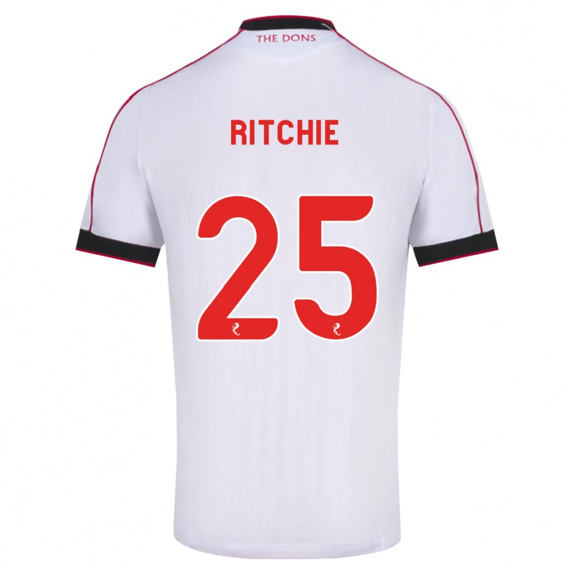 Danxen Dětské Tom Ritchie #25 Černá Červená Bílá Daleko Hráčské Dresy 2026/27 Dres