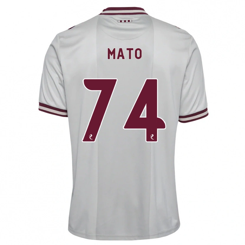 Danxen Dětské Rogers Mato #74 Bílá Purpurová Daleko Hráčské Dresy 2026/27 Dres