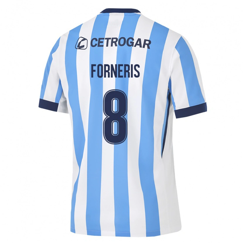 Danxen Pánské Alan Forneris #8 Světle Modrá Bílá Černá Domů Hráčské Dresy 2026/27 Dres