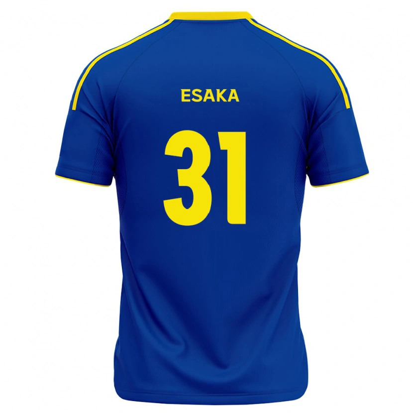 Danxen Pánské Ataru Esaka #31 Královsky Modrá Žlutá Domů Hráčské Dresy 2026/27 Dres
