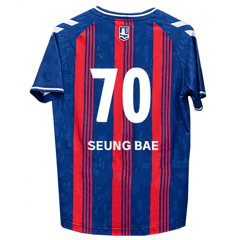 Danxen Pánské Seung-Bae Jung #70 Modrá Červená Bílá Domů Hráčské Dresy 2026/27 Dres