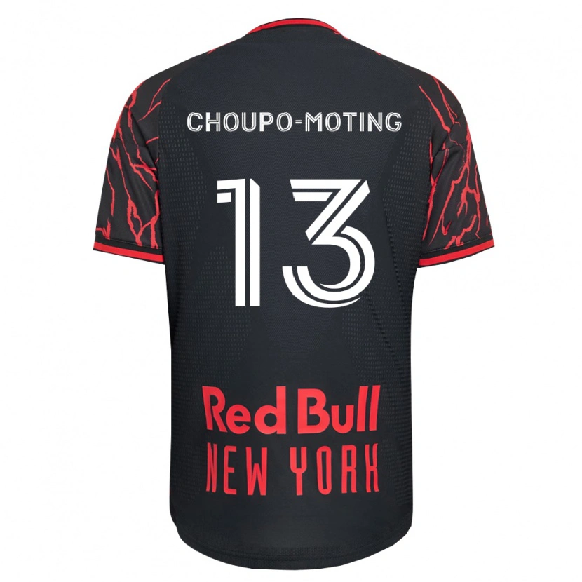 Danxen Pánské Eric-Maxim Choupo-Moting #13 Červená Černá Bílá Domů Hráčské Dresy 2026/27 Dres