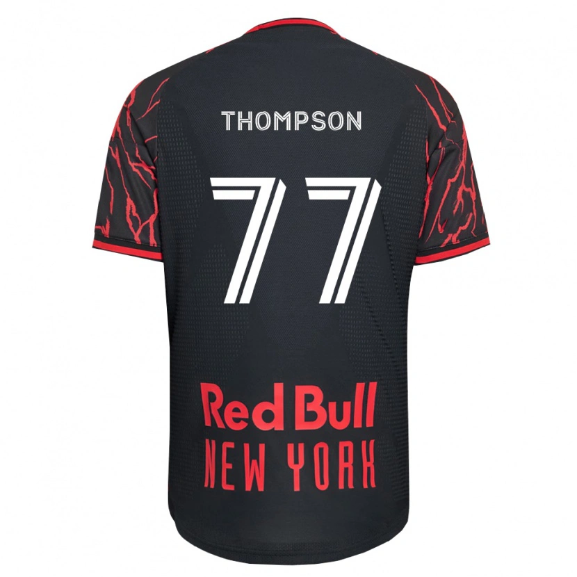 Danxen Pánské Amos Shapiro-Thompson #77 Červená Černá Bílá Domů Hráčské Dresy 2026/27 Dres