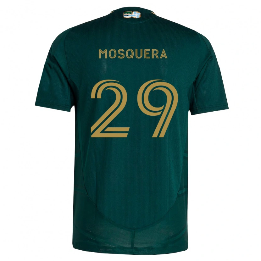 Danxen Pánské Juan Mosquera #29 Tmavě Zelená Hnědá Domů Hráčské Dresy 2026/27 Dres