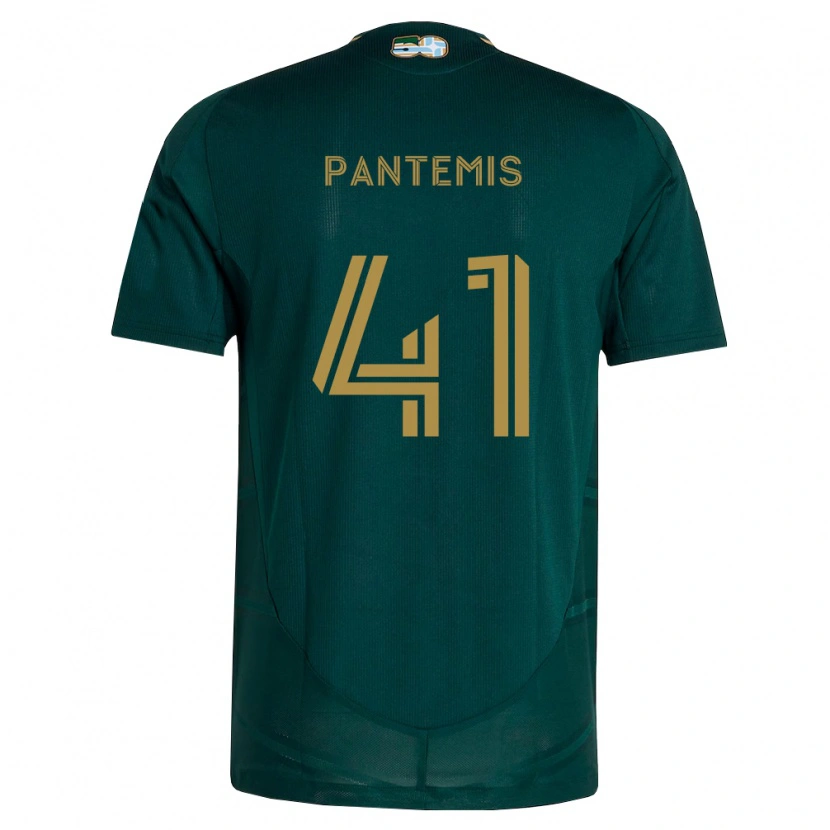 Danxen Pánské James Pantemis #41 Tmavě Zelená Hnědá Domů Hráčské Dresy 2026/27 Dres