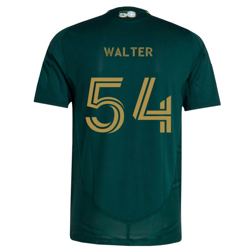 Danxen Pánské Mason Walter #54 Tmavě Zelená Hnědá Domů Hráčské Dresy 2026/27 Dres