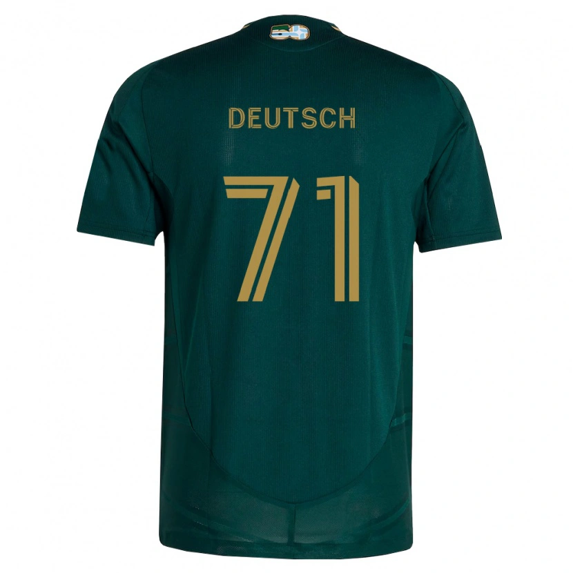 Danxen Pánské Maverick Deutsch #71 Tmavě Zelená Hnědá Domů Hráčské Dresy 2026/27 Dres
