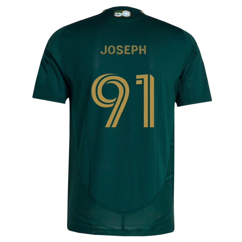 Danxen Pánské Sam Joseph #91 Tmavě Zelená Hnědá Domů Hráčské Dresy 2026/27 Dres