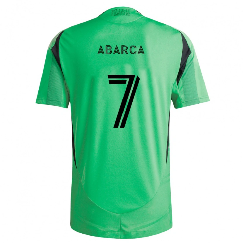 Danxen Pánské Diego Abarca #7 Smaragdově Zelená Černá Domů Hráčské Dresy 2026/27 Dres