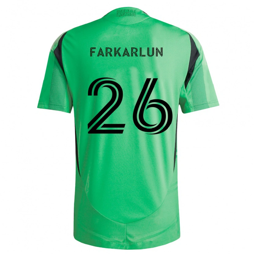 Danxen Pánské Jimmy Farkarlun #26 Smaragdově Zelená Černá Domů Hráčské Dresy 2026/27 Dres