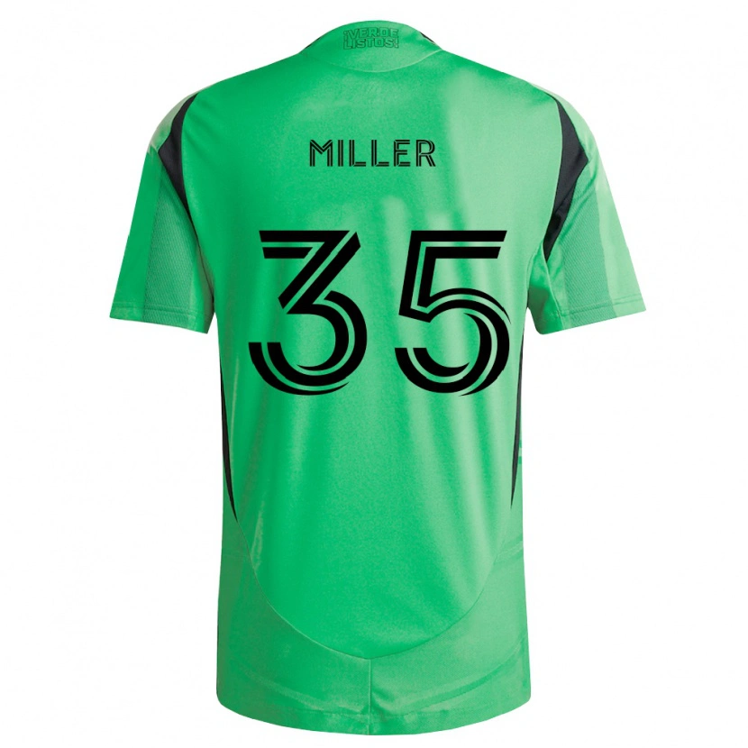Danxen Pánské Mason Miller #35 Smaragdově Zelená Černá Domů Hráčské Dresy 2026/27 Dres