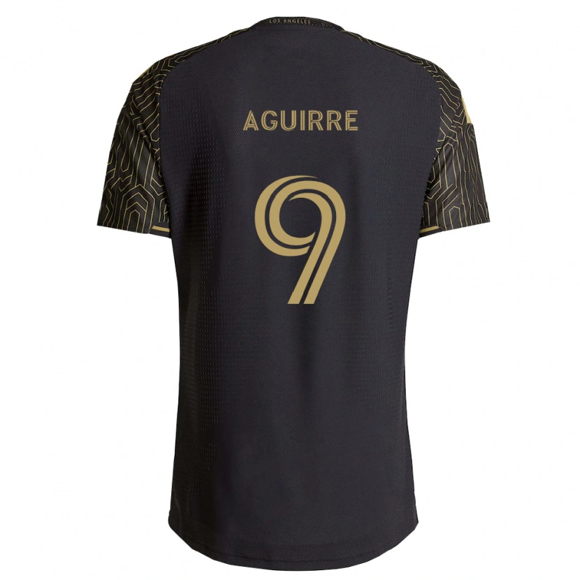 Danxen Pánské Dustin Aguirre #9 Hnědá Černá Domů Hráčské Dresy 2026/27 Dres