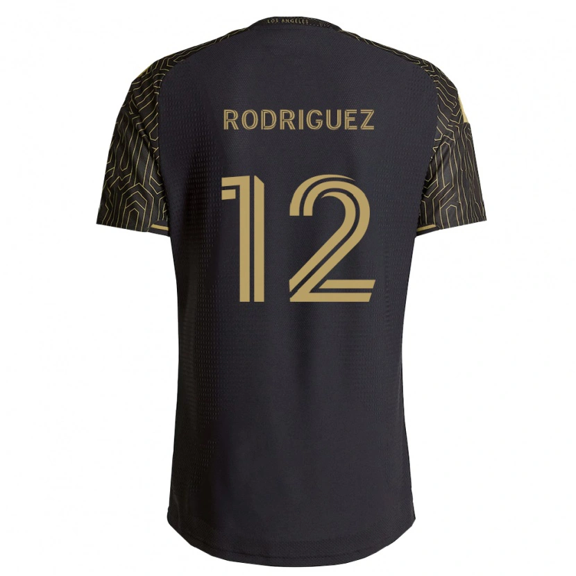 Danxen Pánské Jeremi Rodriguez #12 Hnědá Černá Domů Hráčské Dresy 2026/27 Dres